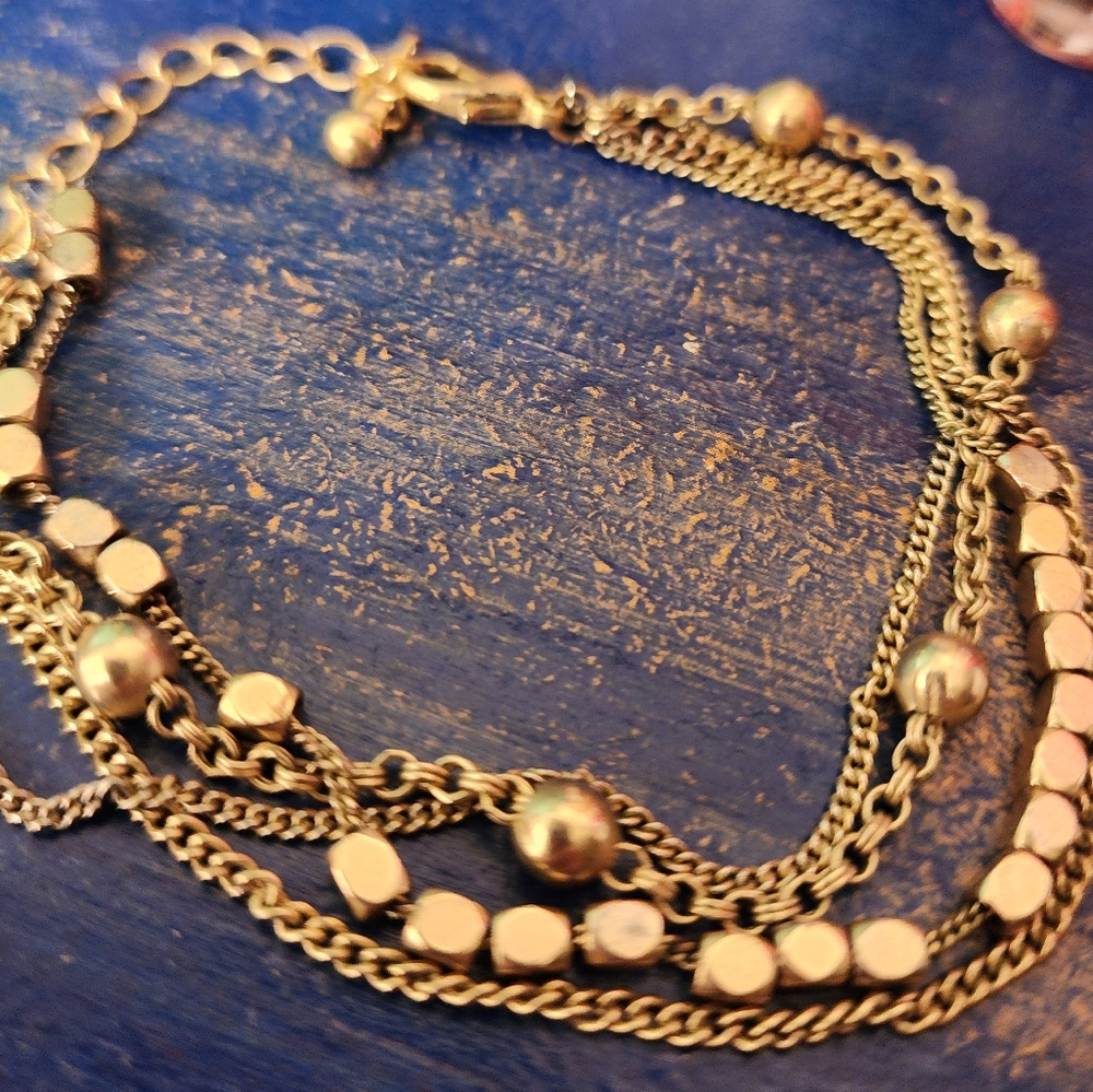 🌷Vintage Four Strands Gold Bracelet - Picture 4 of 4